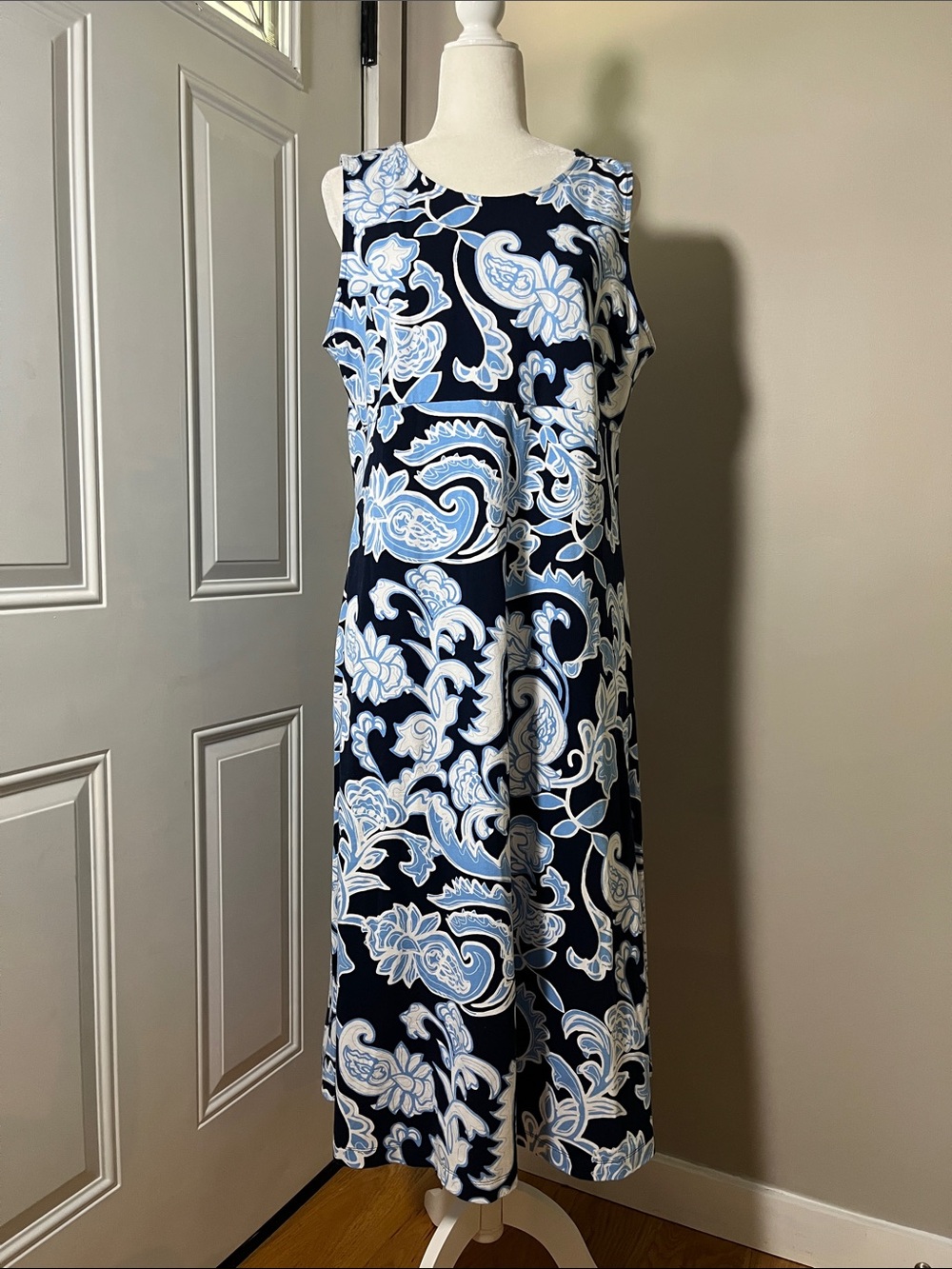 Talbots Jersey Maxi Dress, Size XLP